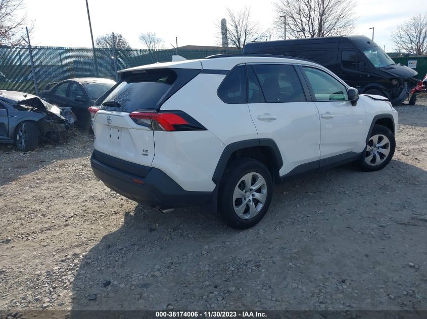 2021 TOYOTA RAV4 LE - 2T3F1RFV5MC217237