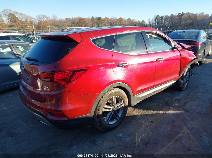 2017 HYUNDAI SANTA FE SPORT 2.4L - 5XYZTDLB9HG442512