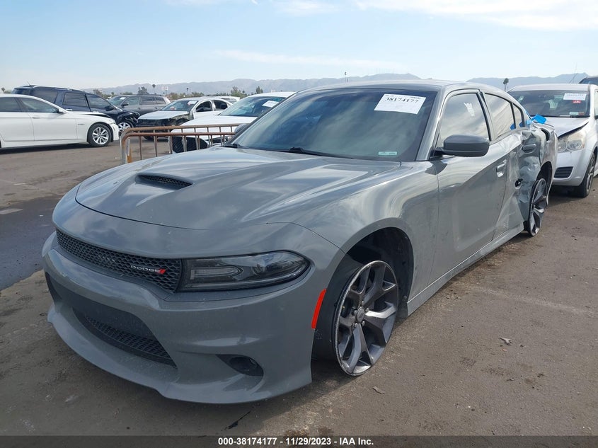 VIN 2C3CDXHG9KH567211 2019 DODGE CHARGER GT RWD