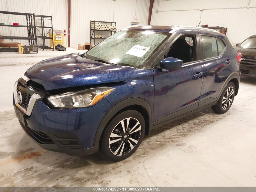 VIN 3N1CP5CV8LL512077 2020 NISSAN KICKS SV