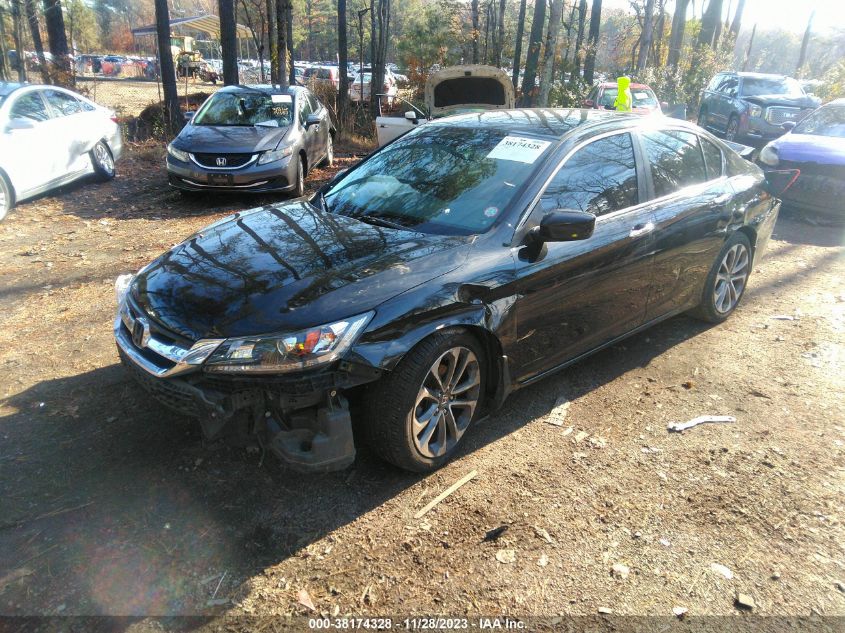 2014 HONDA ACCORD SPORT - 1HGCR2F55EA058920