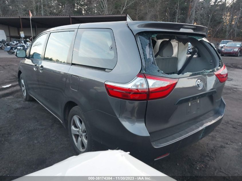 5TDZK3DC1FS667396 2015 TOYOTA SIENNA, photo no. 3