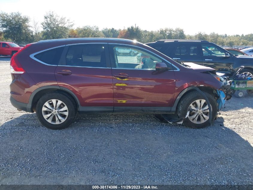 2013 HONDA CR-V EXL - 5J6RM3H76DL046719