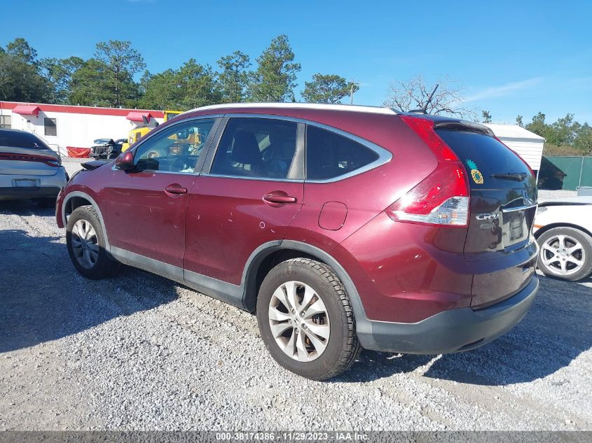 2013 HONDA CR-V EXL - 5J6RM3H76DL046719