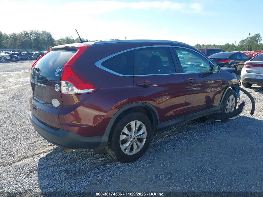 2013 HONDA CR-V EXL - 5J6RM3H76DL046719