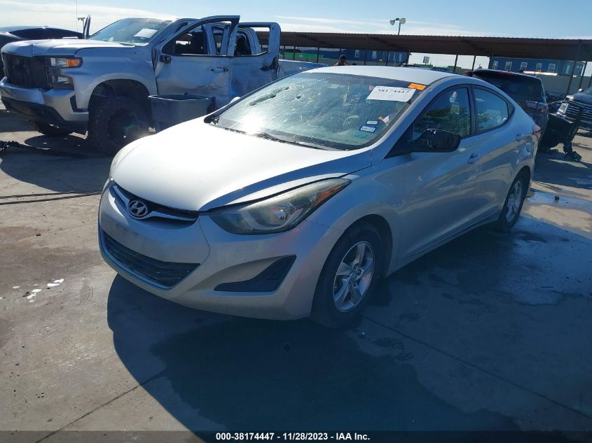 2015 HYUNDAI ELANTRA SE - 5NPDH4AE0FH568286