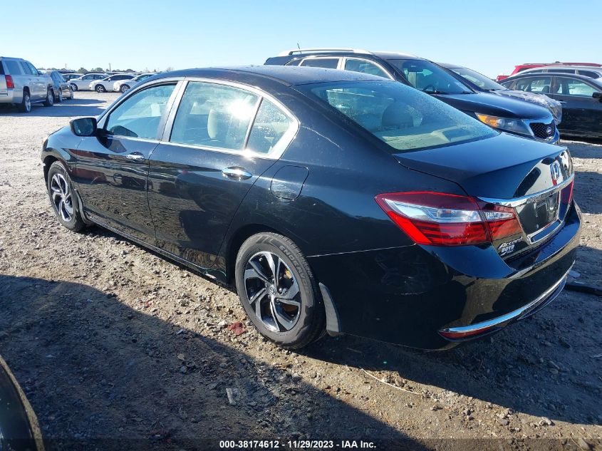 2017 HONDA ACCORD LX - 1HGCR2F37HA003033