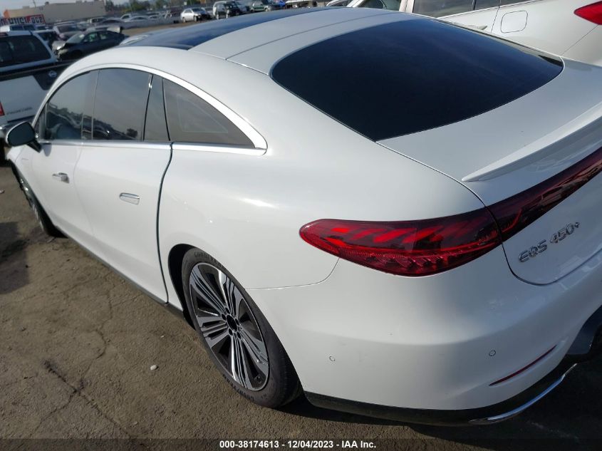 2023 MERCEDES-BENZ EQS 450 W1KCG2DB7PA032325