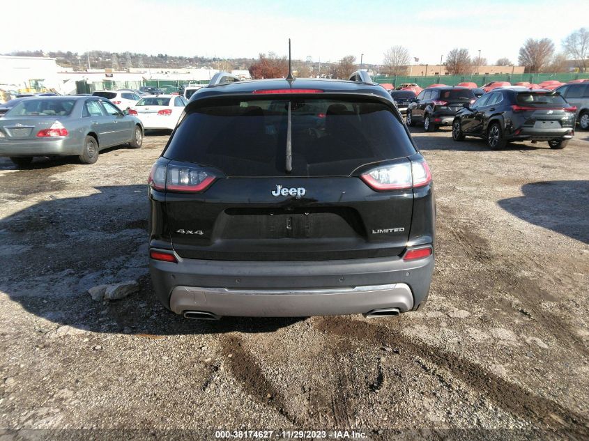 2019 JEEP CHEROKEE LIMITED 4X4 - 1C4PJMDX2KD456152