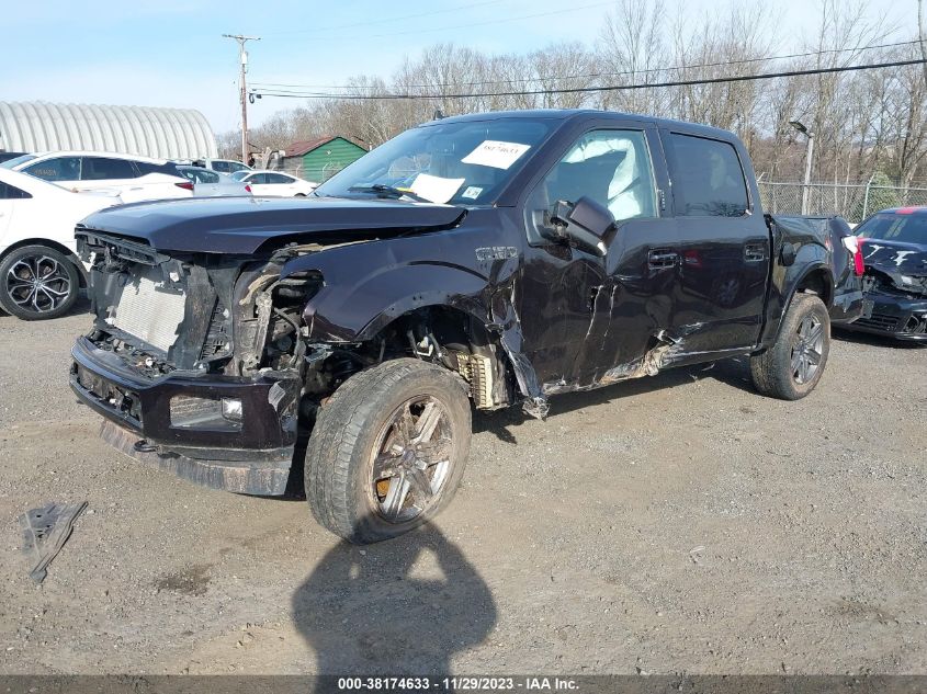 2020 FORD F-150 LARIAT - 1FTEW1EP5LFB32091