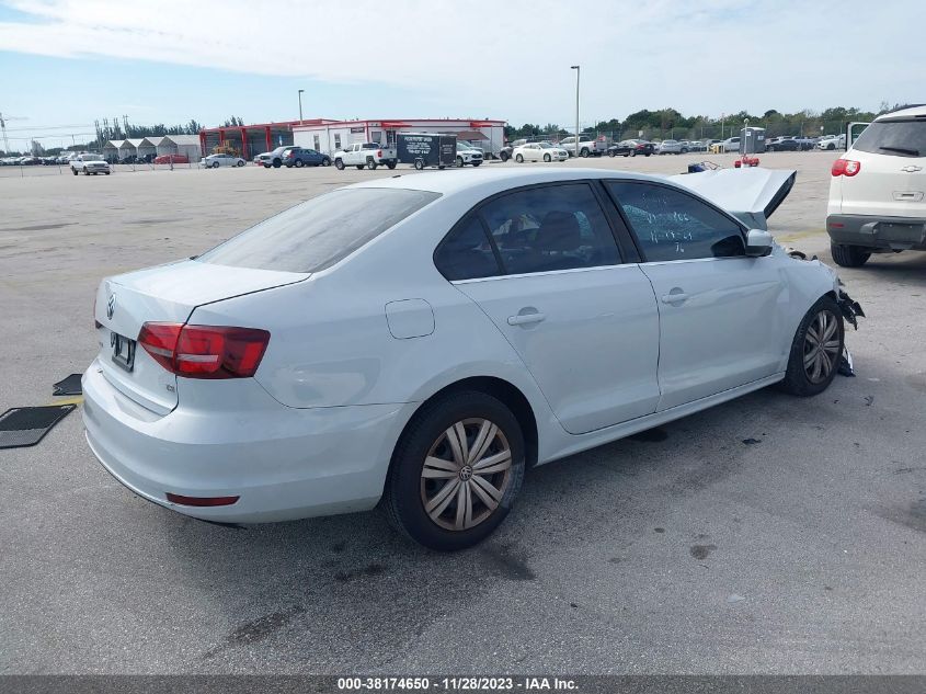 2017 VOLKSWAGEN JETTA S - 3VW2B7AJ7HM233866