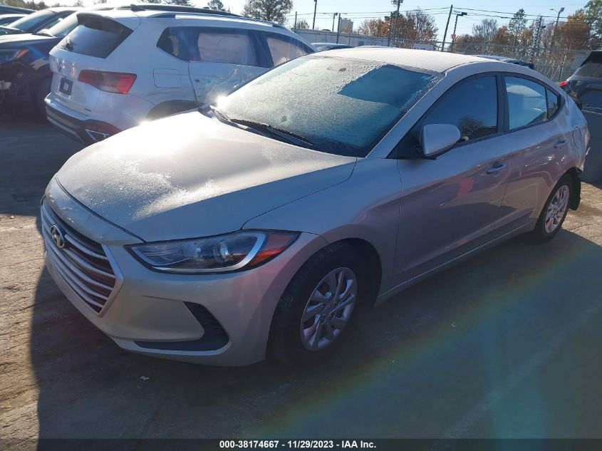 2017 HYUNDAI ELANTRA SE - 5NPD74LF5HH138796