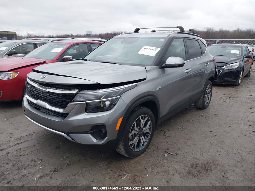 VIN KNDERCAA7M7145733 2021 KIA SELTOS EX