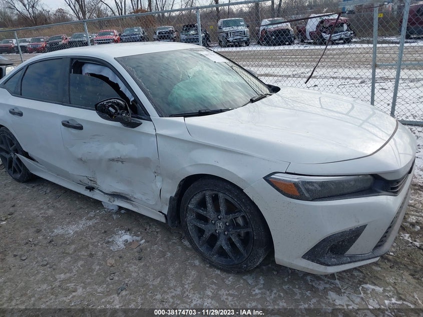 VIN 2HGFE2F50NH573799 2022 HONDA CIVIC SPORT