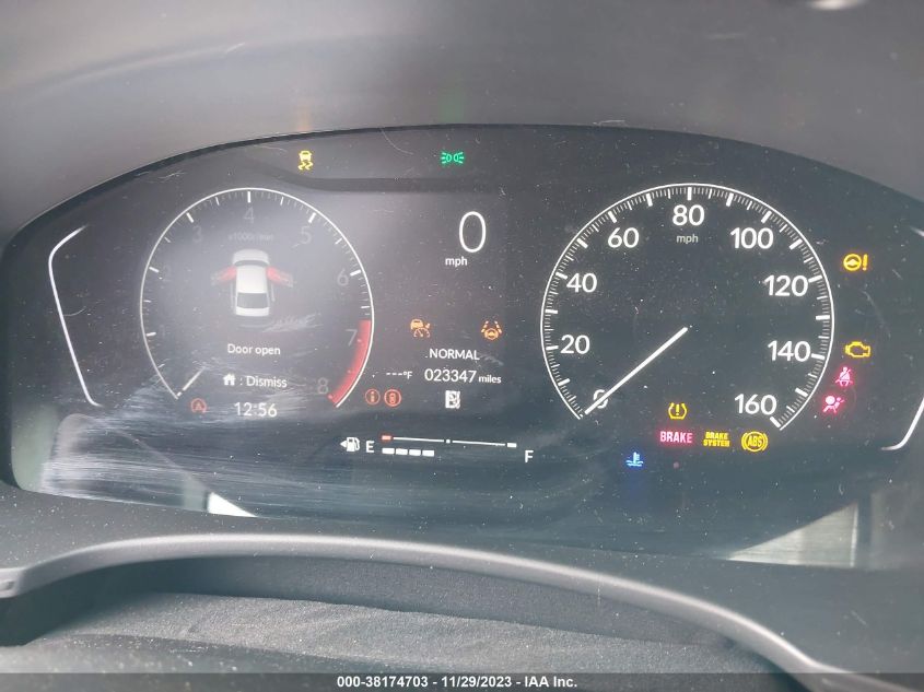 VIN 2HGFE2F50NH573799 2022 HONDA CIVIC SPORT