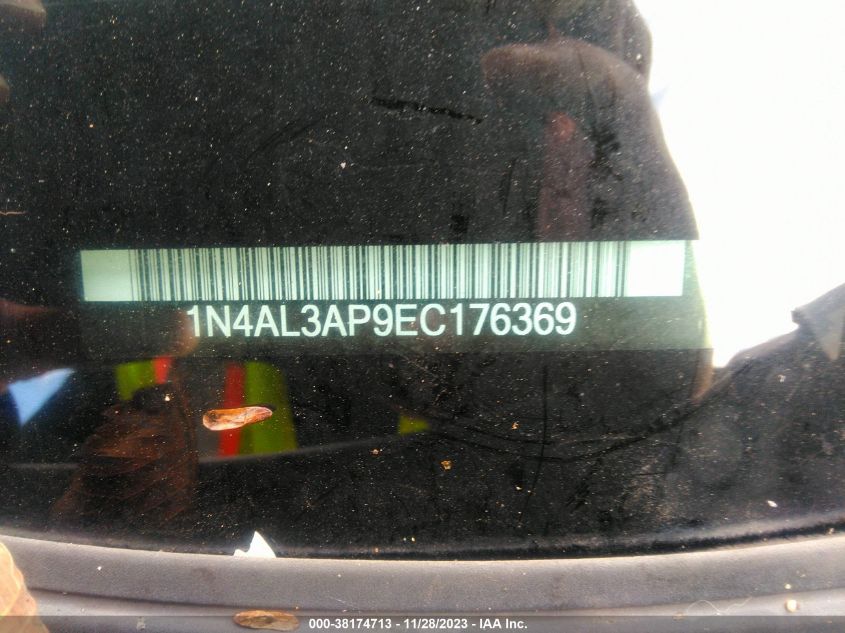 2014 NISSAN ALTIMA 2.5 S - 1N4AL3AP9EC176369