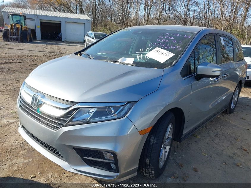 VIN 5FNRL6H76LB074645 2020 HONDA ODYSSEY EXL