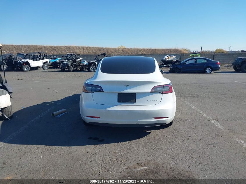 2022 TESLA MODEL 3 - 5YJ3E1EB3NF262859