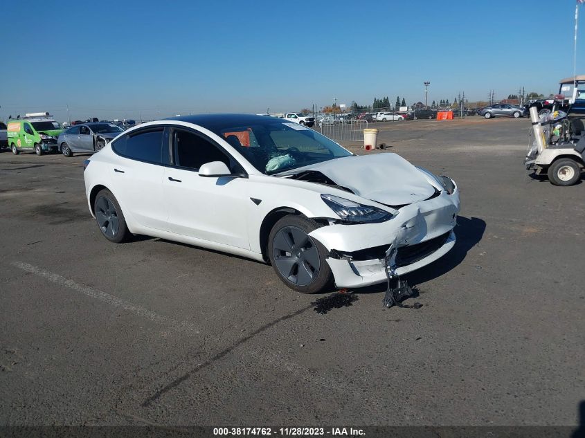 2022 TESLA MODEL 3 - 5YJ3E1EB3NF262859