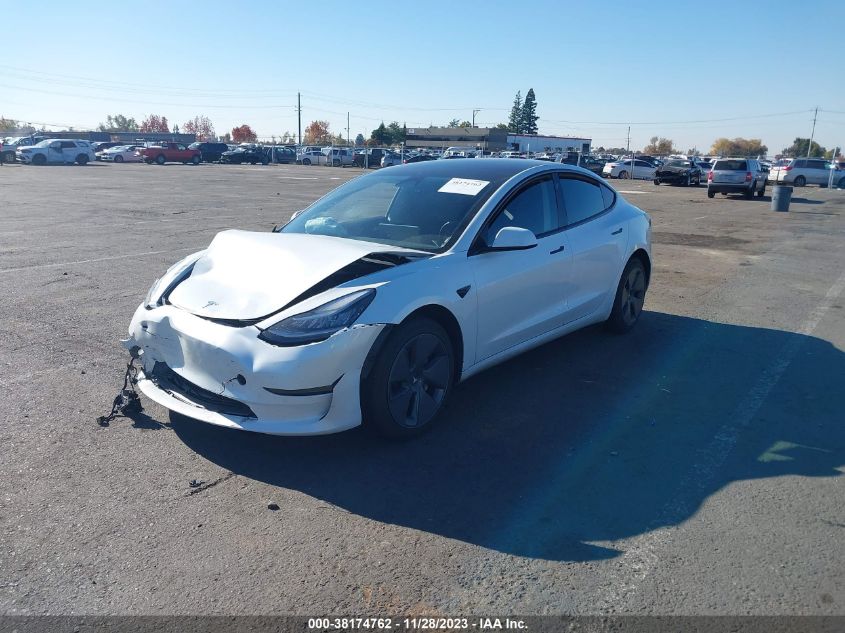 2022 TESLA MODEL 3 - 5YJ3E1EB3NF262859