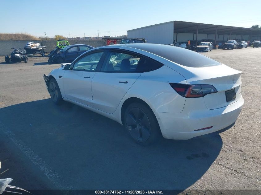 2022 TESLA MODEL 3 - 5YJ3E1EB3NF262859