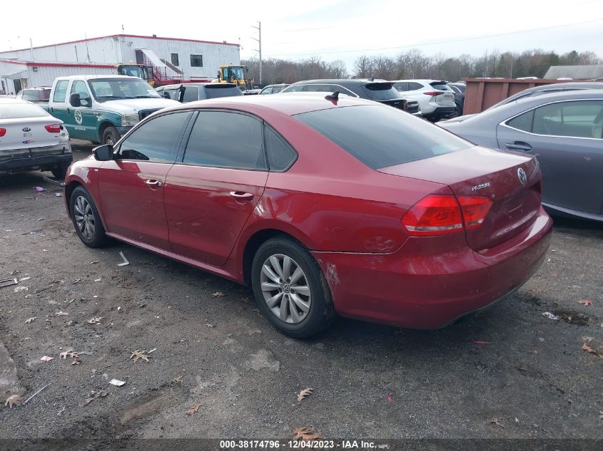 2015 VOLKSWAGEN PASSAT 1.8T WOLFSBURG EDITION - 1VWAT7A39FC032544