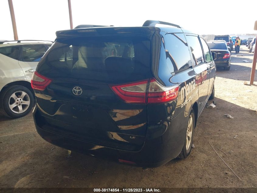 2015 TOYOTA SIENNA LE - 5TDKK3DC5FS543049