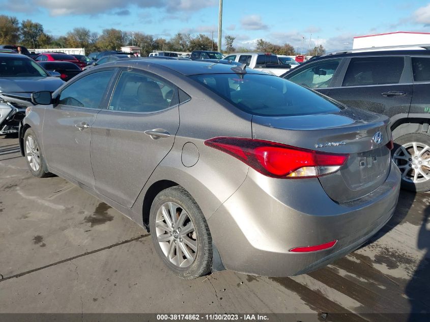 2015 HYUNDAI ELANTRA SE - 5NPDH4AE0FH614277