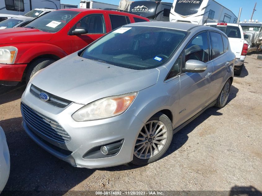 2014 FORD C-MAX HYBRID SEL - 1FADP5BU8EL509601