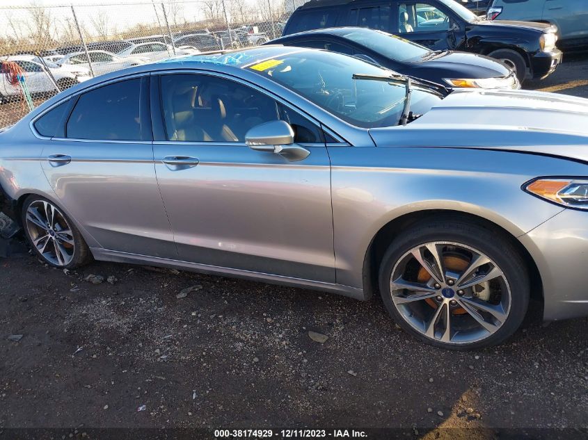 2020 FORD FUSION TITANIUM - 3FA6P0D91LR130264