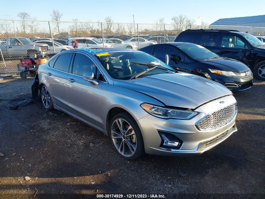 2020 FORD FUSION TITANIUM - 3FA6P0D91LR130264