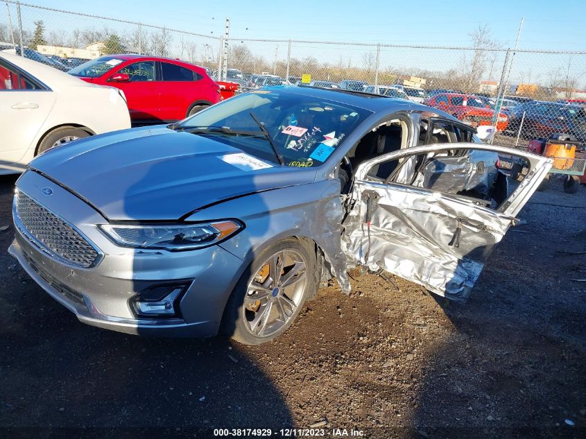 2020 FORD FUSION TITANIUM - 3FA6P0D91LR130264