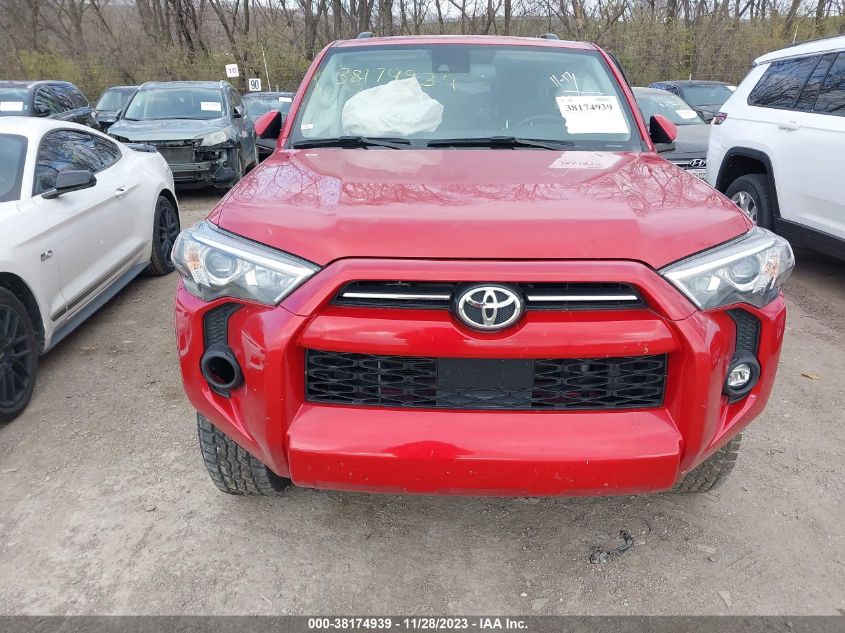 2022 TOYOTA 4RUNNER SR5 - JTEMU5JR6N6002576