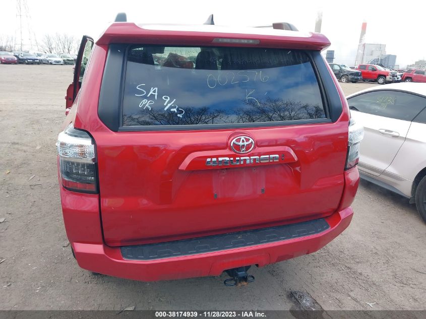 2022 TOYOTA 4RUNNER SR5 - JTEMU5JR6N6002576