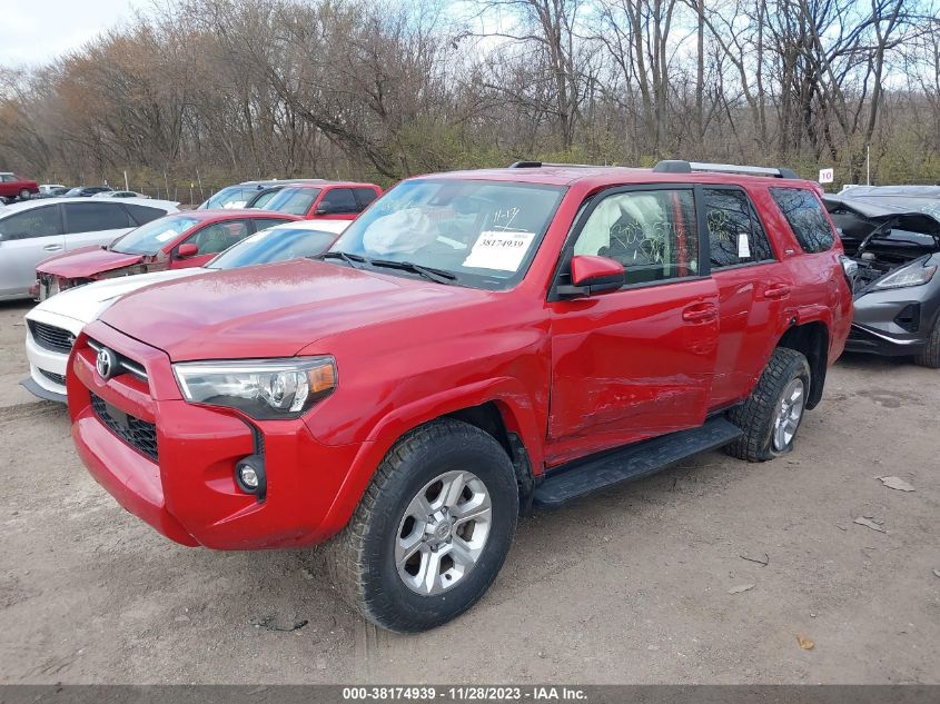 2022 TOYOTA 4RUNNER SR5 - JTEMU5JR6N6002576