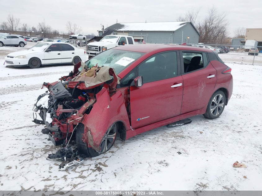 VIN 1N4AZ1CP2JC302386 2018 NISSAN LEAF SV