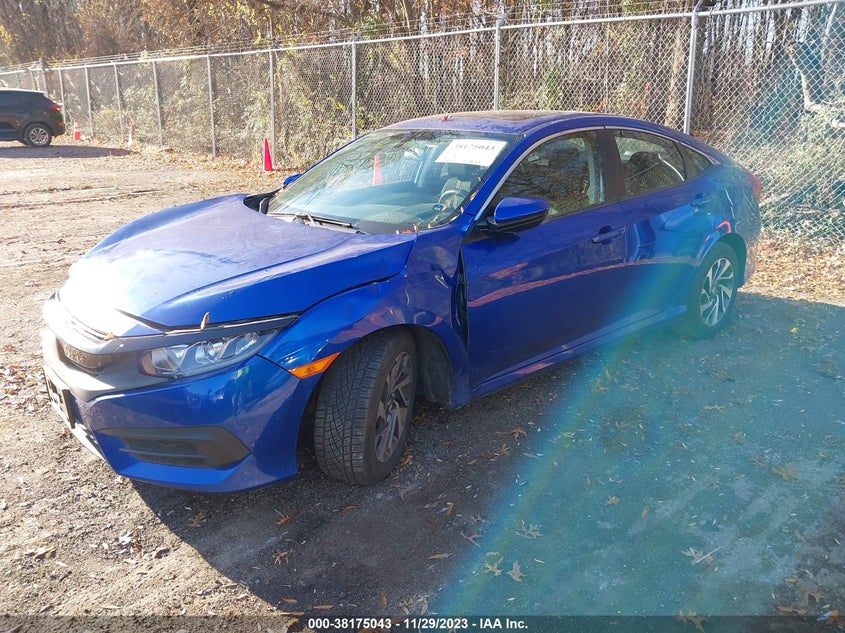 VIN 2HGFC2F71JH590791 2018 HONDA CIVIC EX