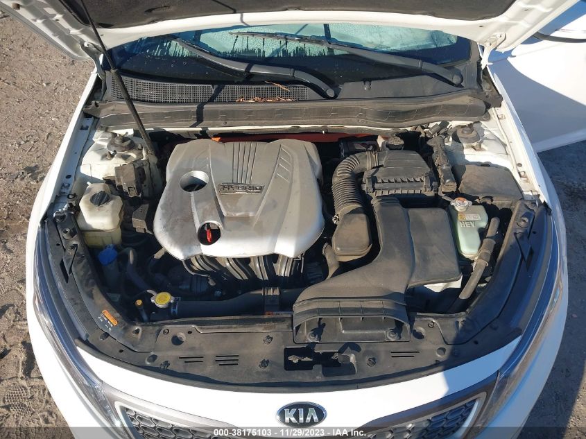 2016 KIA OPTIMA HYBRID - KNAGM4AD8G5093596
