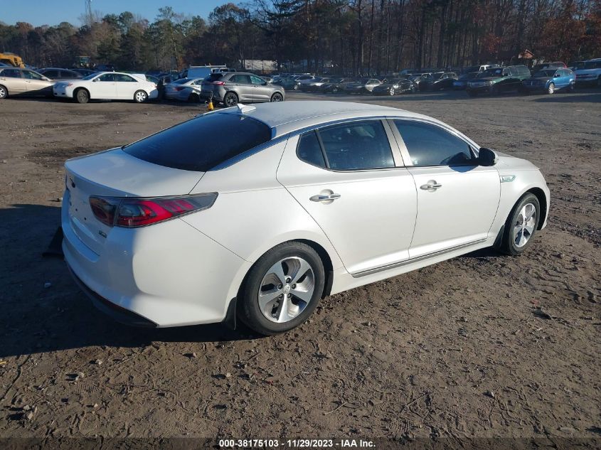 2016 KIA OPTIMA HYBRID - KNAGM4AD8G5093596