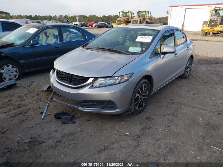 2014 HONDA CIVIC EX - 2HGFB2F87EH554072