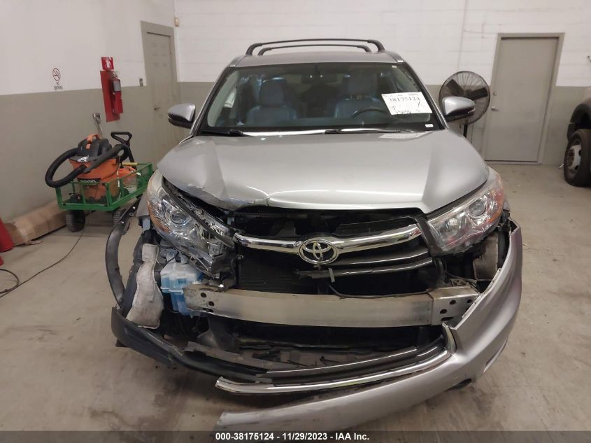 2016 TOYOTA HIGHLANDER XLE - 5TDKKRFH3GS507292