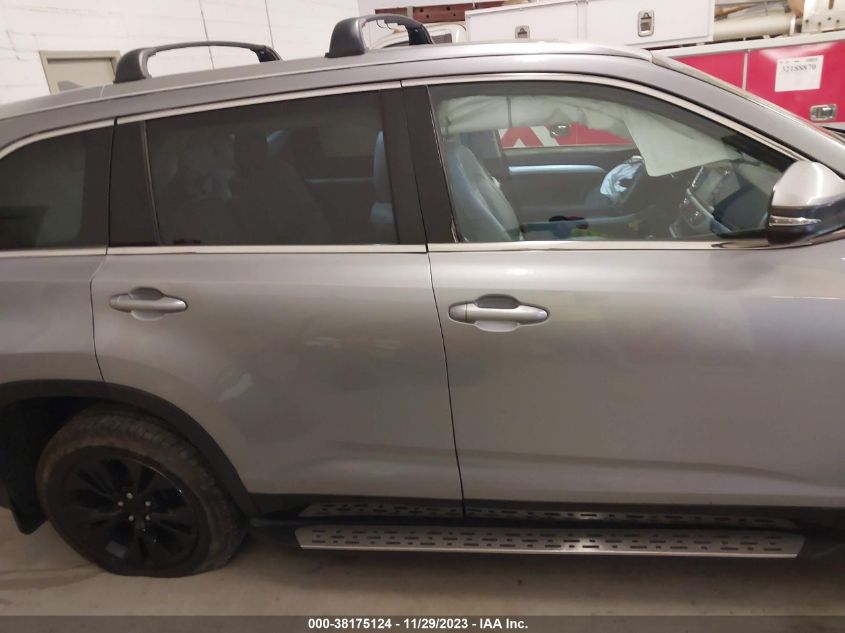 2016 TOYOTA HIGHLANDER XLE - 5TDKKRFH3GS507292