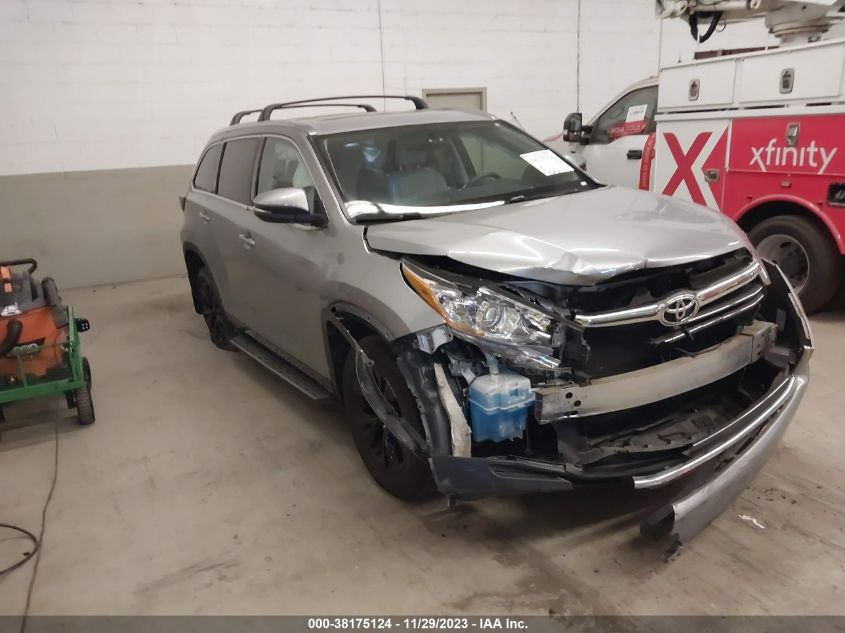 2016 TOYOTA HIGHLANDER XLE - 5TDKKRFH3GS507292