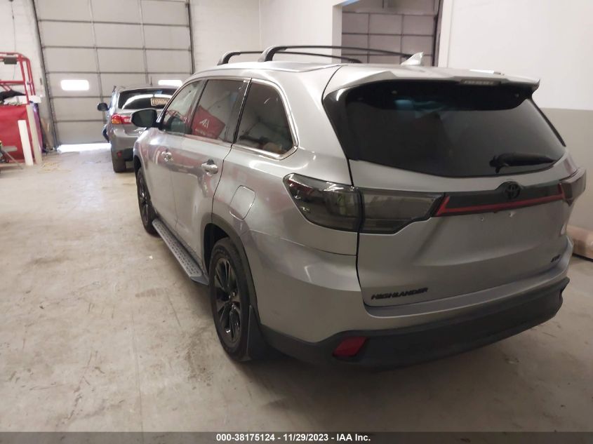 2016 TOYOTA HIGHLANDER XLE - 5TDKKRFH3GS507292