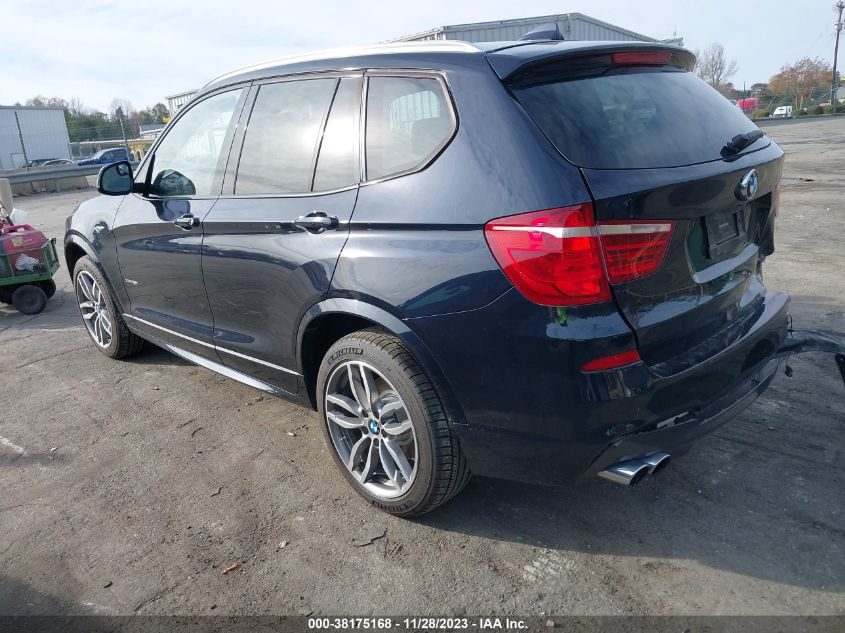 5UXWX9C54H0T00457 2017 BMW X3, photo no. 3