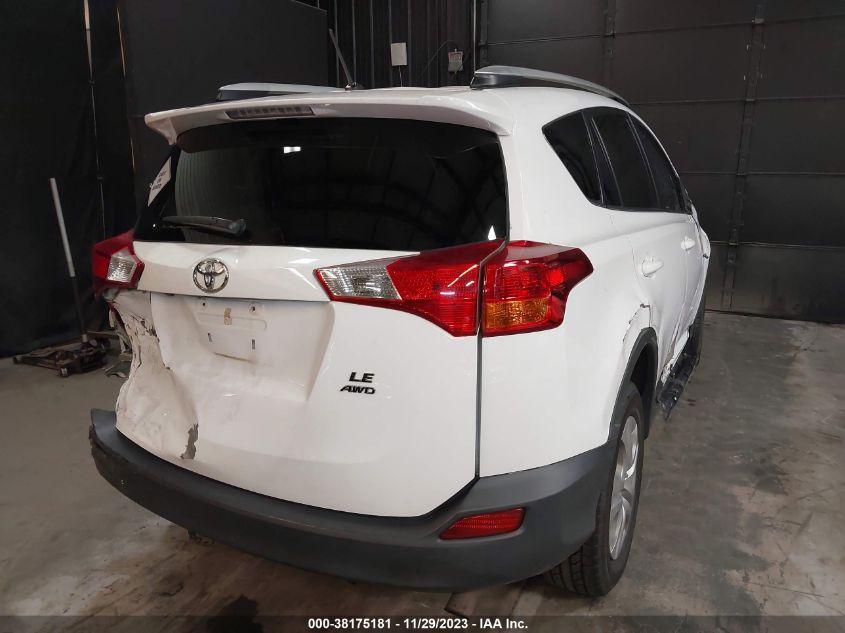 2013 TOYOTA RAV4 LE - 2T3BFREV3DW103124