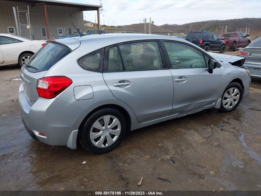 2015 SUBARU IMPREZA 2.0I - JF1GPAA64FH233334