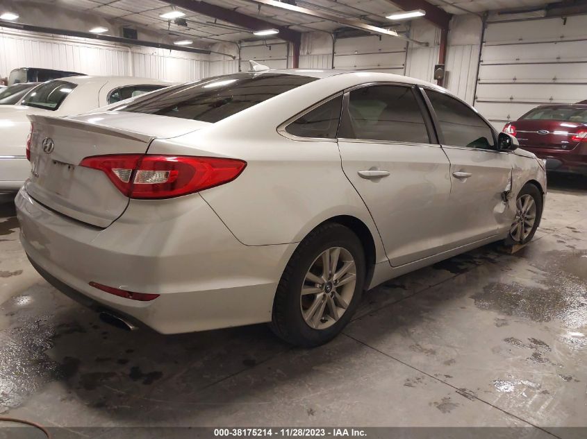 2016 HYUNDAI SONATA SE - 5NPE24AF1GH409471