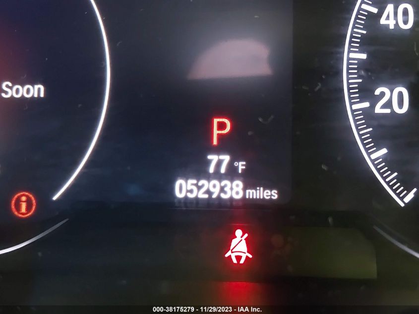 2019 HONDA ACCORD SPORT - 1HGCV1F31KA142152
