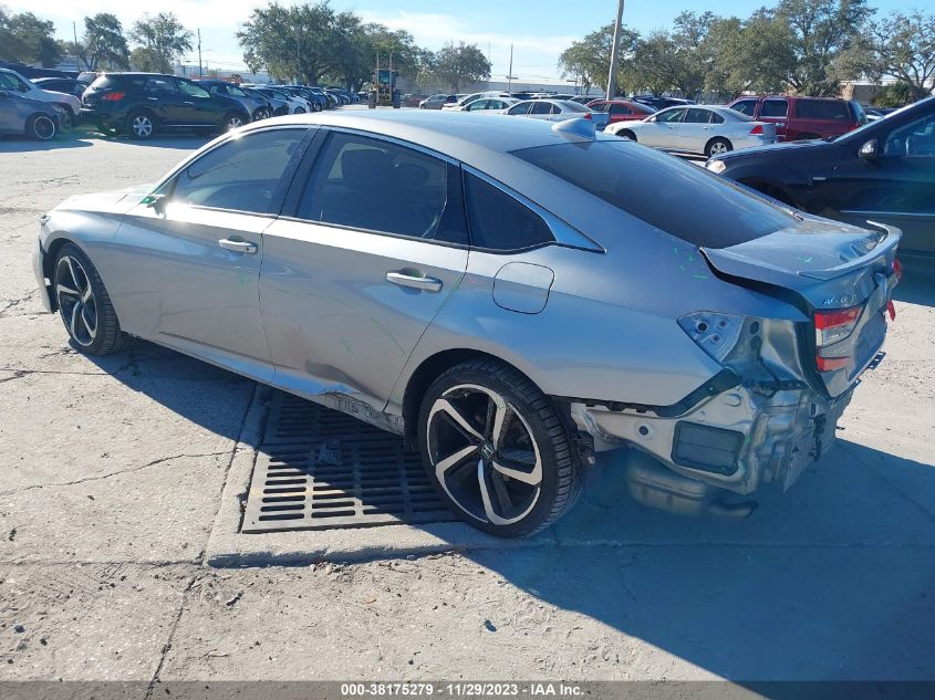 2019 HONDA ACCORD SPORT - 1HGCV1F31KA142152